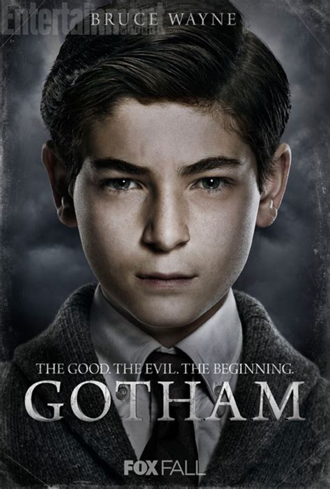 David Mazouz As Bruce Wayne Gotham Character Posters Digital Spy