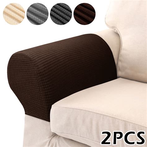 2packs Stretch Armrest Covers Sofa Arm Covers For Chairs Couch Anti