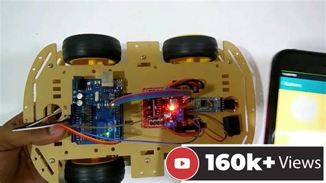 How To Make Bluetooth Controlled Arduino Robot Car Youtube