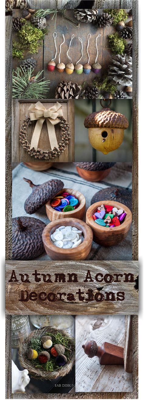 Autumn Acorn Decorations That Will Bring The Fall Feeling To Your Home