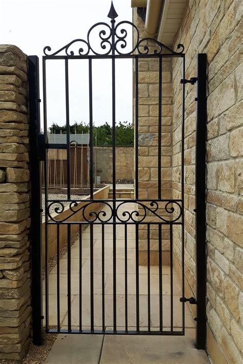 Victorian Side Gate In 2021 Iron Gate Design House Gate Design Gate