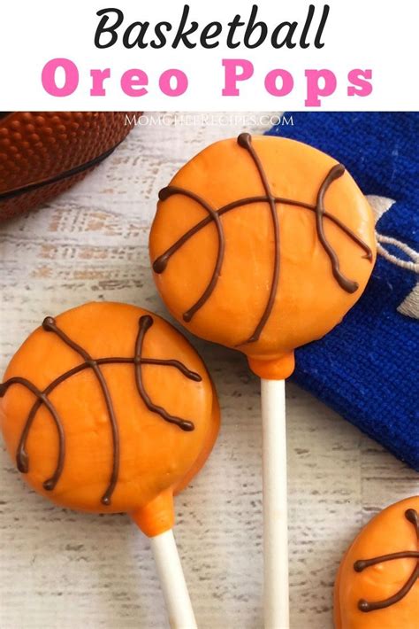 These Super Fun Oreo Basketball Cake Pops Are Easy And Fun Your Basketball Player And Their