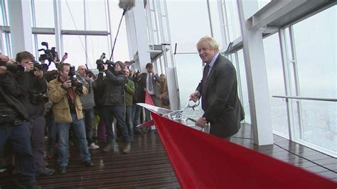 The Shard Opens Viewing Deck To Visitors Uk News Sky News