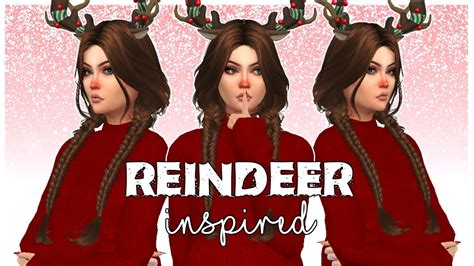 Reindeer Inspired The Sims 4 Cas Youtube