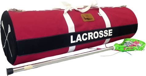 Canvas Custom Lacrosse Team Equipment Travel Bag 13 X 42