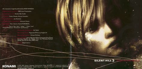Silent Hill 3 Original Soundtracks 2003 Mp3 Download Silent Hill 3