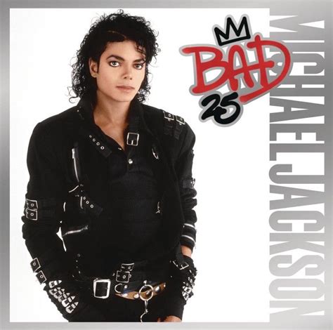 Michael Jackson Bad Album Cover Jackson Bad Michael Jackson