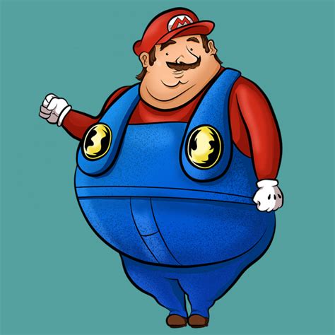 Fat Super Mario Characters