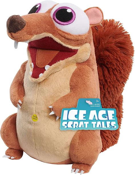 Ice Age Scrat Tales Baby Scrat Plush With Sound