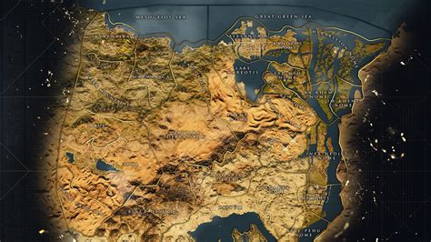 As Es El Mapa Completo De Assassin S Creed Origins Laps