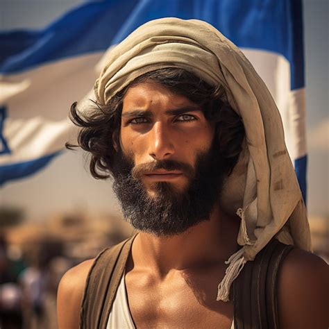 Premium Ai Image Israeli Man In Hot Summer