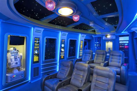 May These Star Wars Home Theaters Be With You Always Sala De Cine En