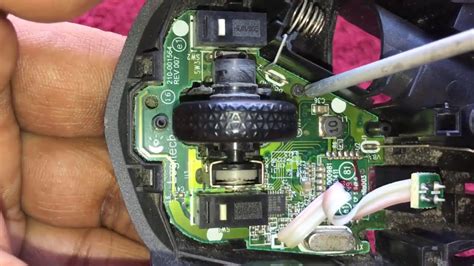 Logitech Wireless Mouse Servicing Repair Disassembly English Usa Uk
