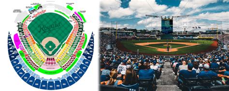 Kauffman Stadium Seating Map Kansas City Royals