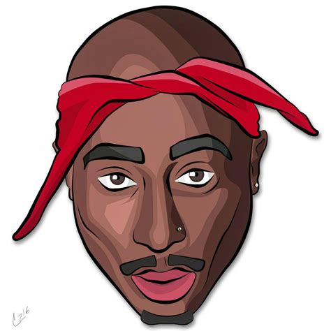 Tupac Shakur Vector By Cameronzimos On Deviantart
