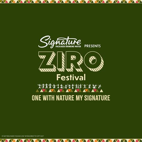 Raise a glass to the ZIRO Festival 2023 with Signature Packaged