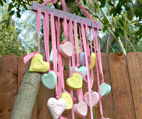 Candy Hearts Wind Chime 4 Steps With Pictures