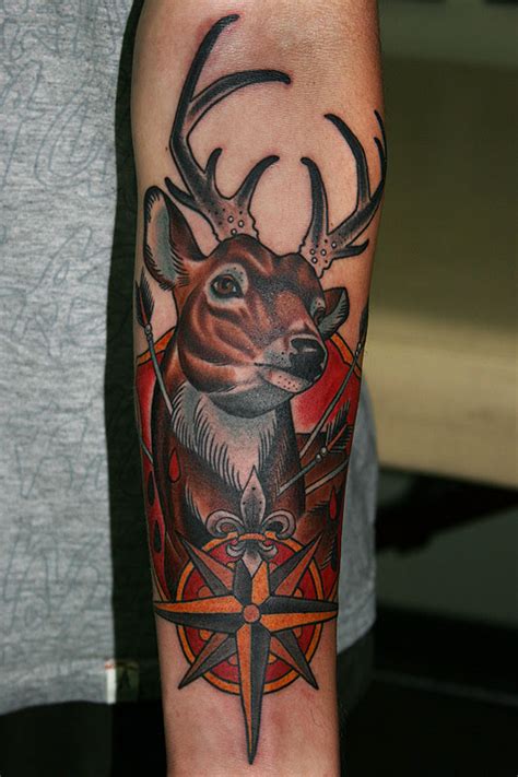 35 Stunning Stag And Deer Tattoo Designs