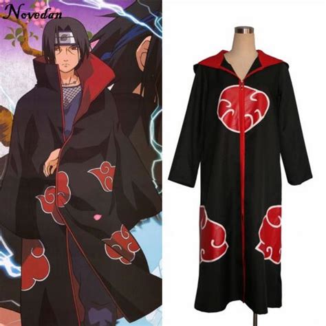 Naruto Cosplay Akatsuki Cloak Costume Animefunstore