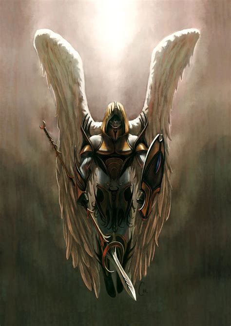 Pin de Ryan Ranglack em RPG Portraits Anjos e demônios Anjos celestiais e Anjo guerreiro