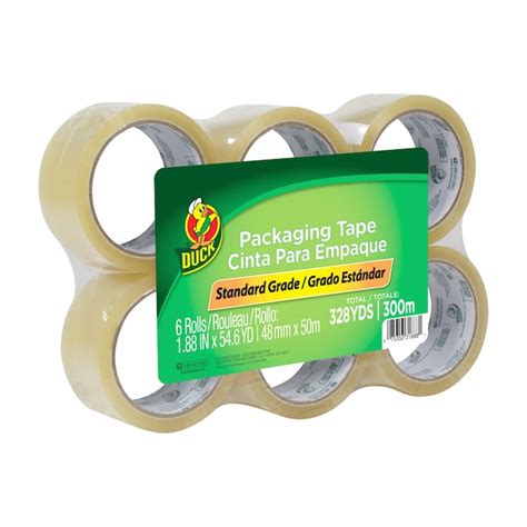 Duck 6 Pack 188 In X 546 Yards Packaging Tape At