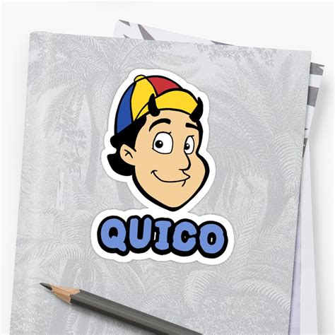 Quico El Chavo Del Ocho Animado Headshot Sticker Stickers By