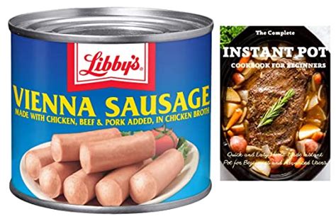 Libbys Vienna Sausage In Chicken Broth Canned Sausage 46 Oz Pack Of