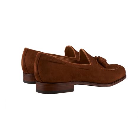 Carmina Brown Polo Suede Forest Tassel Loafers Baltzar