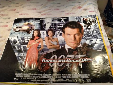 James Bond 007 Tomorrow Never Dies Poster Original 1997 Catawiki