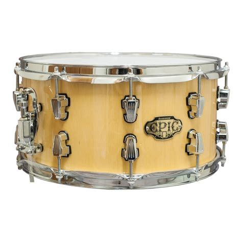 Disc Ludwig Epic The Brick 14 X 7 Snare Drum Natural Gear4music