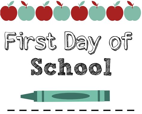 First Day Of School Signs England School Years Play And Learn Every Day