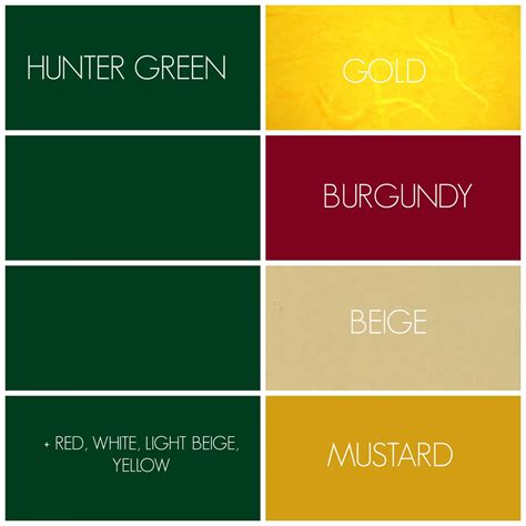 Hunter Green Color Schemes Diy