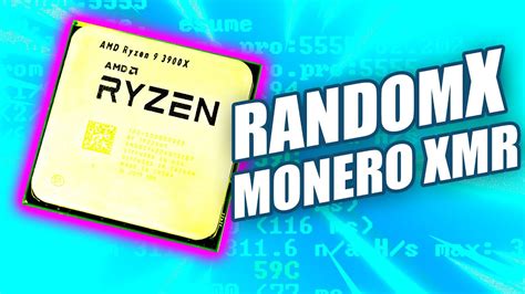Easily mineable on a home computer: How to CPU mine Monero XMR w/ RandomX on AMD Ryzen R9 ...