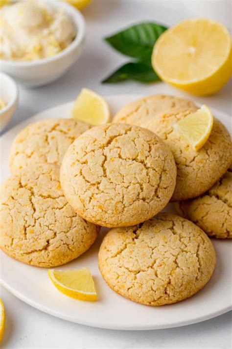 Lemon cookies are perfect surprise to brighten holiday cookie exchange platters! Lemon Christmas Cookies Vegan - The Best Vegan Lemon ...
