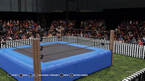 Backyard wrestling allows you to step out of the staleness of the wrestling genre, and into a groundbreaking new world of open ended gameplay. Backyard wrestling ring, now on PS4 CC : WWEGames