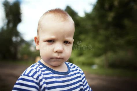 Angry Boy Portrait Stock Image Image Of Lonely Emotion 39587017