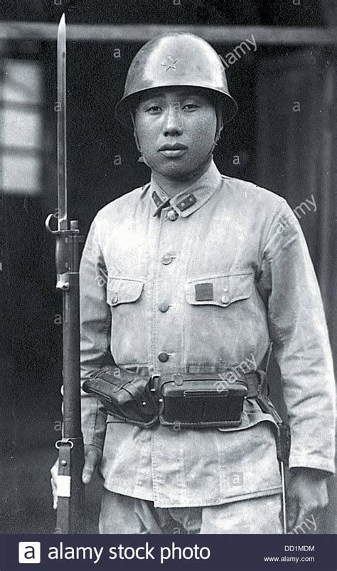 Download This Stock Image A Japanese Soldier Of The 1930s In Full