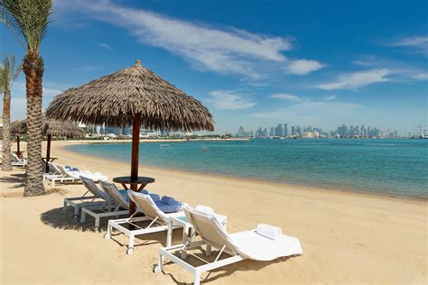 Sharq Village And Spa A Ritz Carlton Hotel Doha Qatar Private Beach Travoh