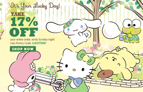 Shop Sanrios St Patricks Day Weekend Sale Hello Kitty Pictures