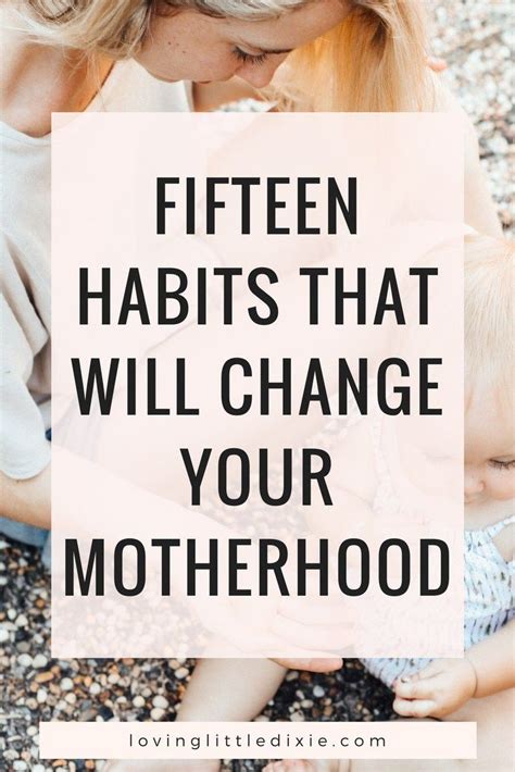 Life Changing Habits Of Happy Moms Happy Mom Life Changing Habits