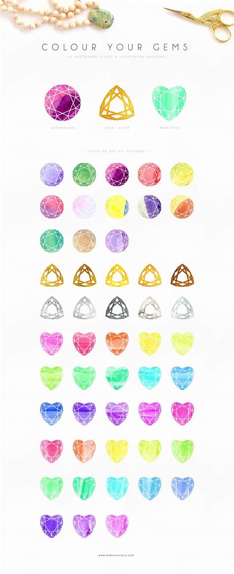 Gemstone Logo Creator By Mindful Pixels On Creativemarket Logo