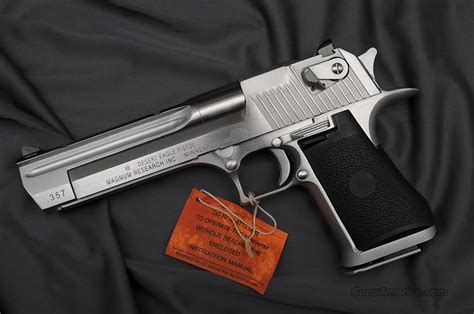 Desert Eagle Opt Brushed Chrome 357 Magnum For Sale