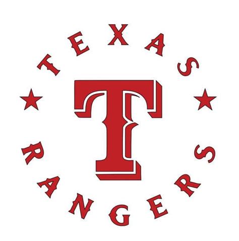 Txr08 Texas Rangers Vinyl Decal Single Color By H20designsstudio