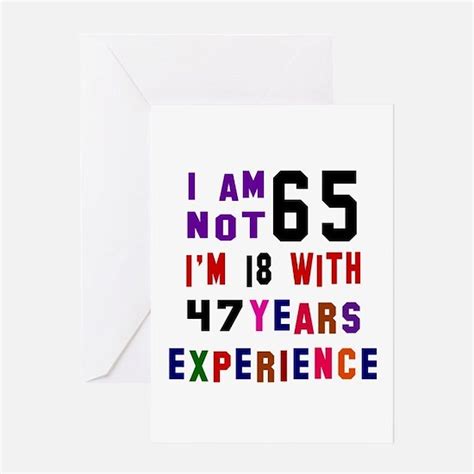 65th Birthday Greeting Cards Thank You Cards And Custom Cards Cafepress