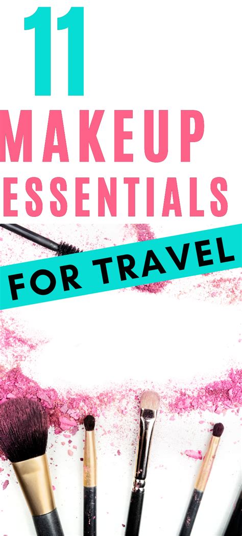 What To Pack In Your Travel Makeup Kit Travels With The Crew Travel