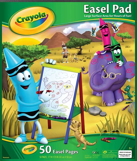 Crayola Easel Pad 17 X 20 50 Sheets Toys And Games