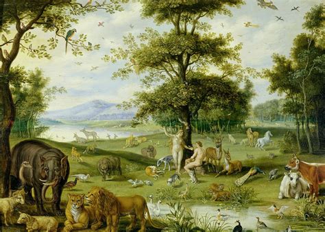 Adam And Eve In The Garden Of Eden C1600 Posters