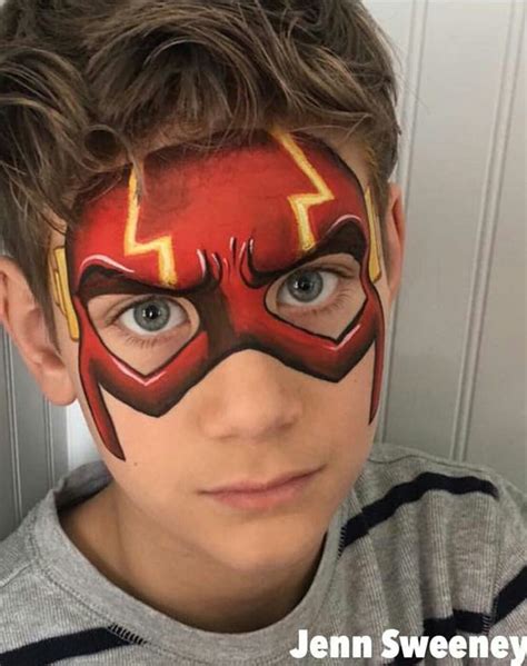 Flash Mask Face Painting Images Face Painting Tips Face Painting For