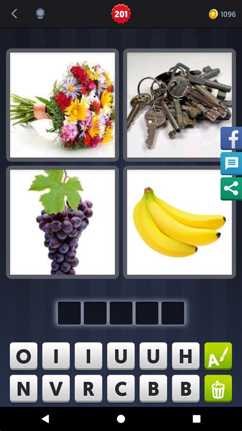 4 Pics 1 Word 7 Letters