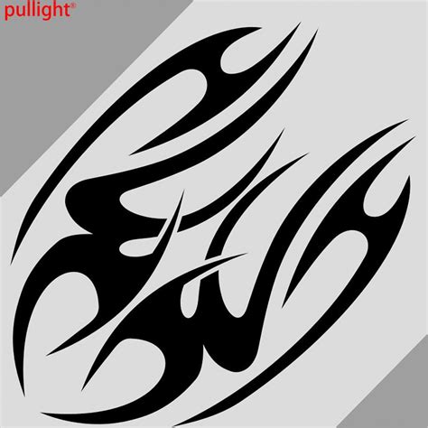 Car Tribal Racing Flames Hood Decals Vinyl Graphics Stickers Buy At